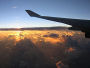 in volo verso Moorea